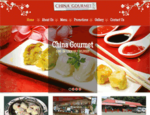 Tablet Screenshot of chinagourmetma.com
